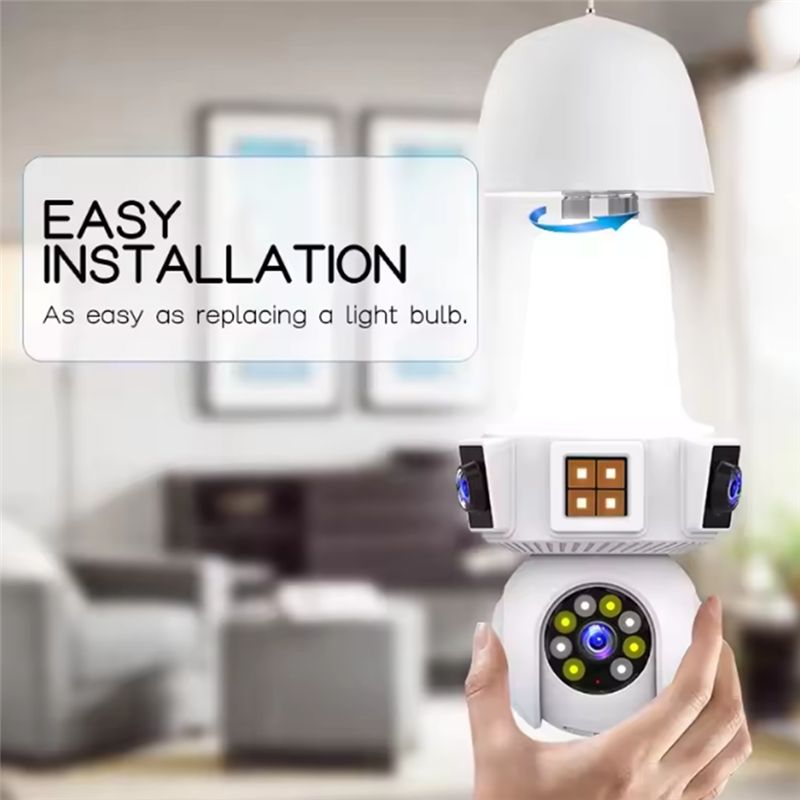 【A08I】Dual Lens Mart Home Wire - Home Security Services avaliação e preço