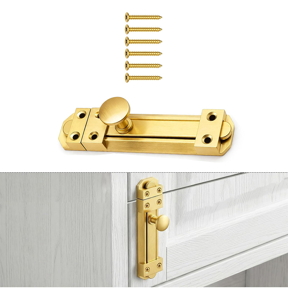 5 Inch Solid Brass Sliding Doo - Home Security Gate avaliação e preço