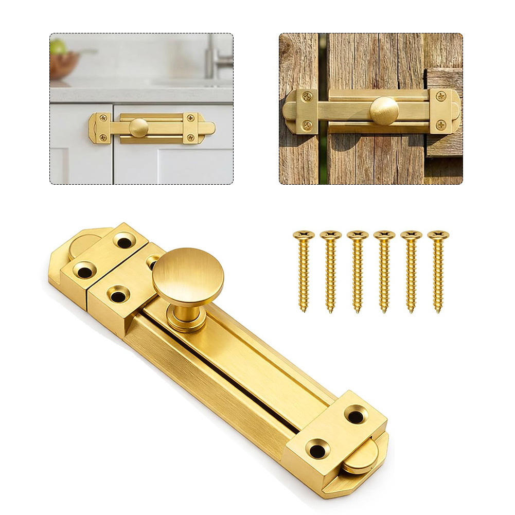 5 Inch Solid Brass Sliding Doo - Home Security Gate avaliação e preço