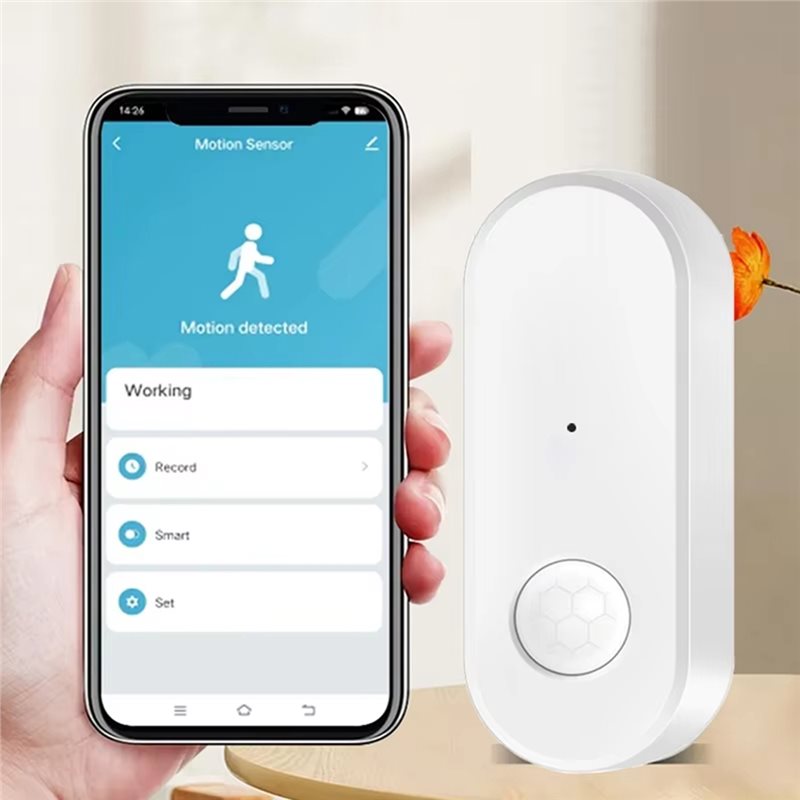 ABDJ-Tuya Wifi PIR Motion Sens - Home Security Device avaliação e preço