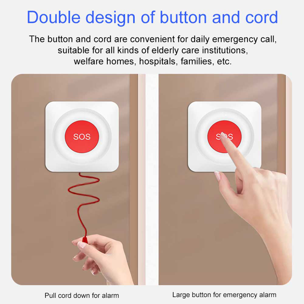 WIFI Zigbee Buttontons SOS Pus - Home Security Device avaliação e preço