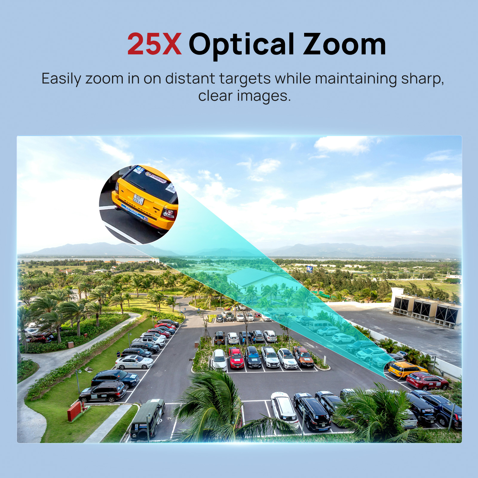 Vikylin 5MP PTZ 25X Optical Zo - Home Security Service avaliação e preço