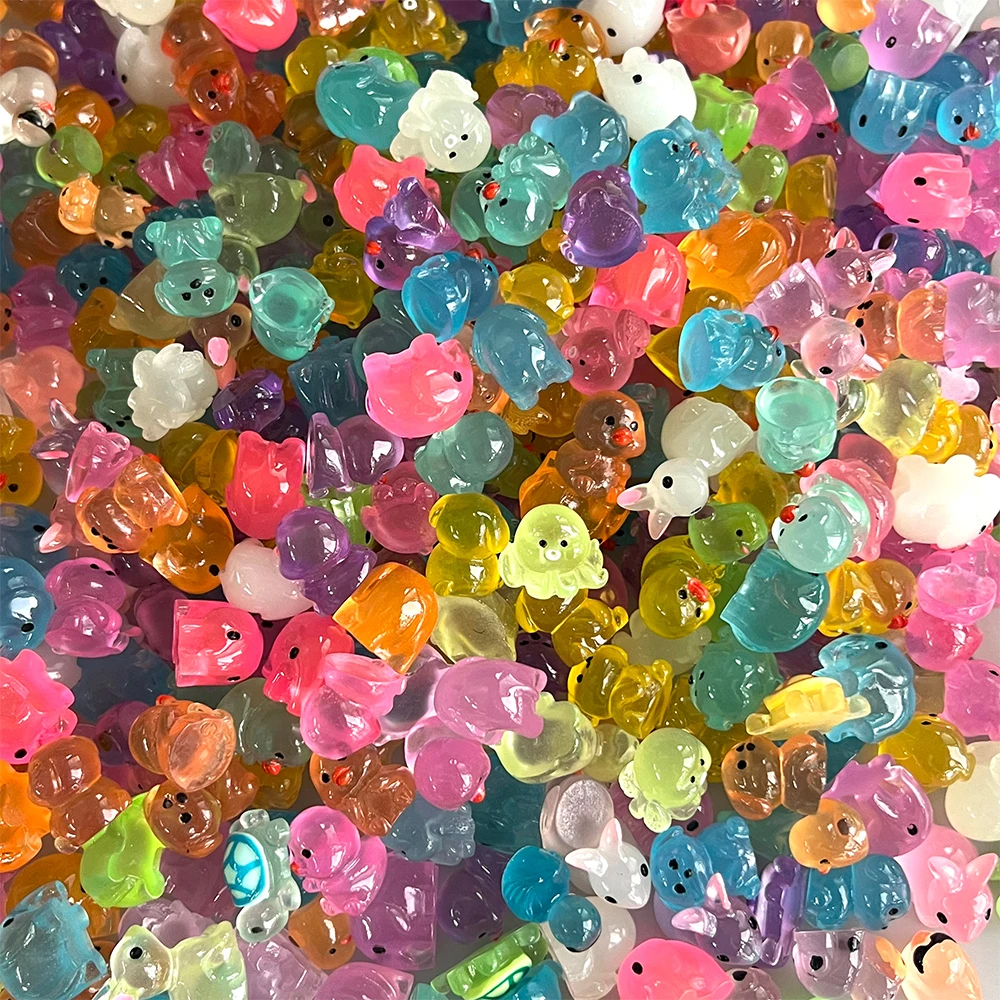 60pcs Luminous Mini Resin Anim - Home Security Packages avaliação e preço