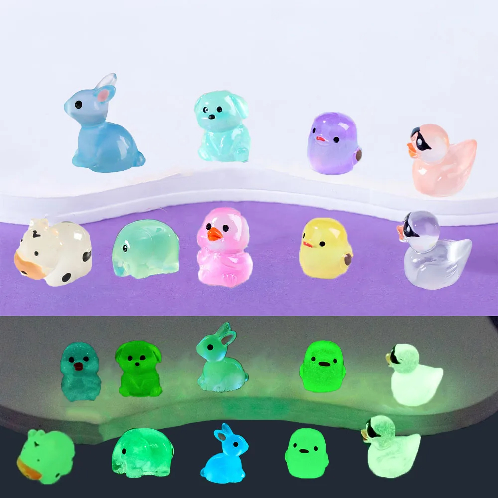 60pcs Luminous Mini Resin Anim - Home Security Packages avaliação e preço