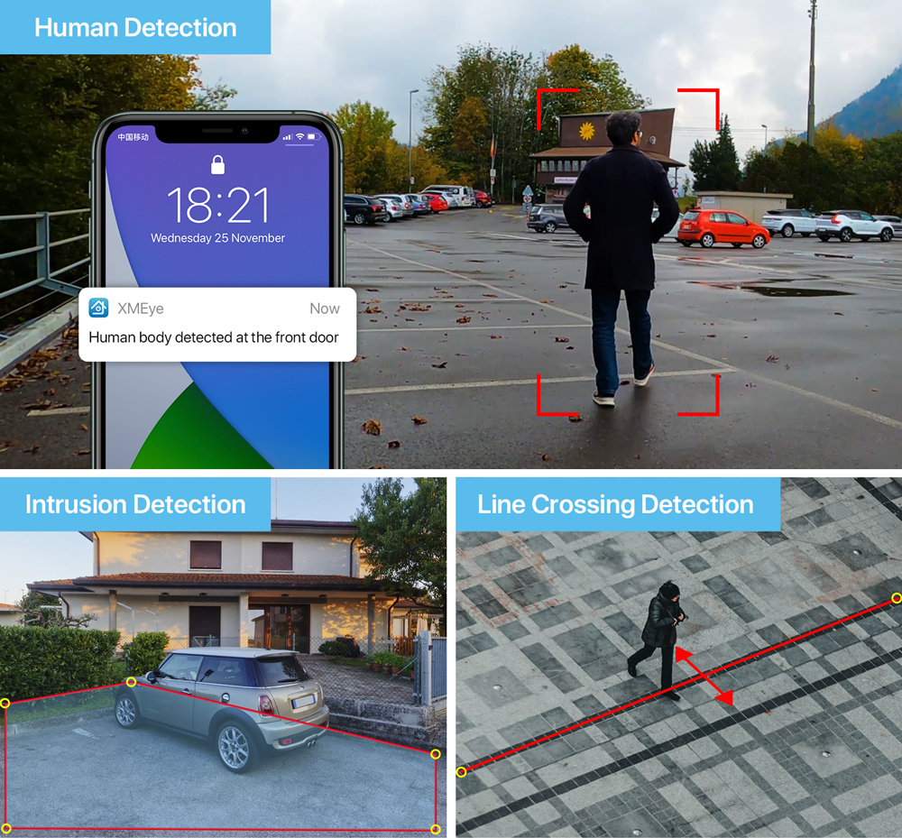 8MP 4K Ai Face Detection Secur - Home Security Outdoor Camera System avaliação e preço