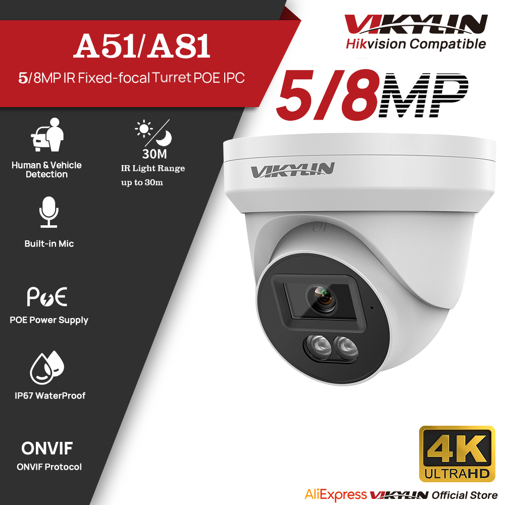 VIKYLIN 5/8MP HD IP Security C - Home Security Service avaliação e preço