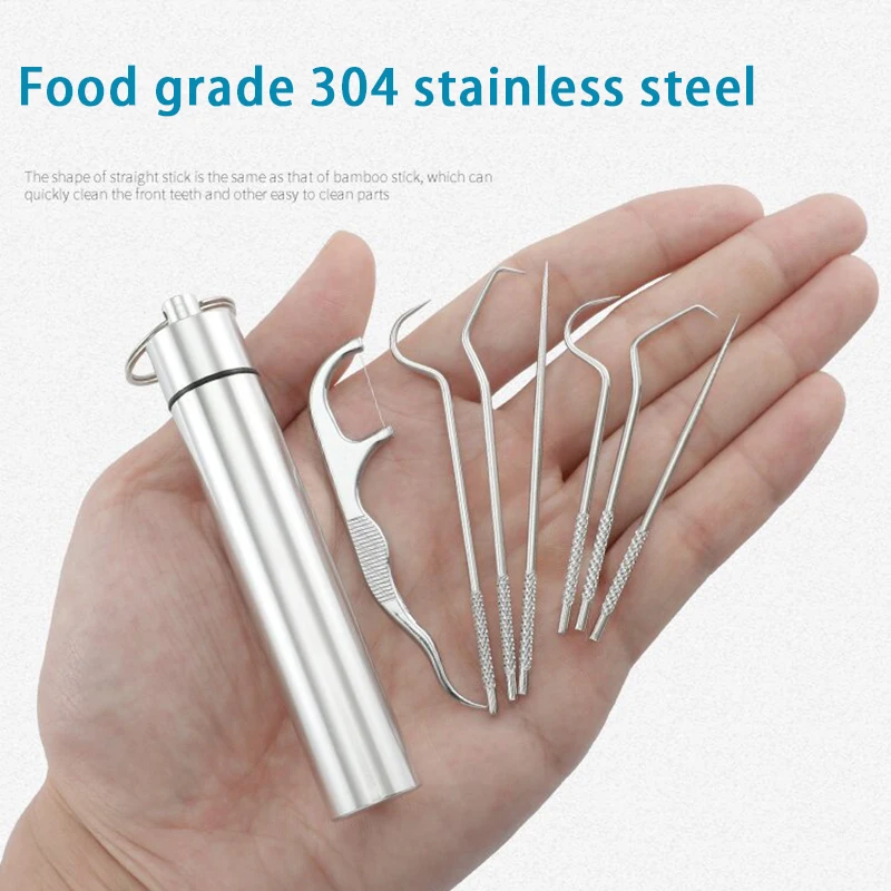 3/4/5/7pcs Portable Stainless  - Lock Picking Set avaliação e preço