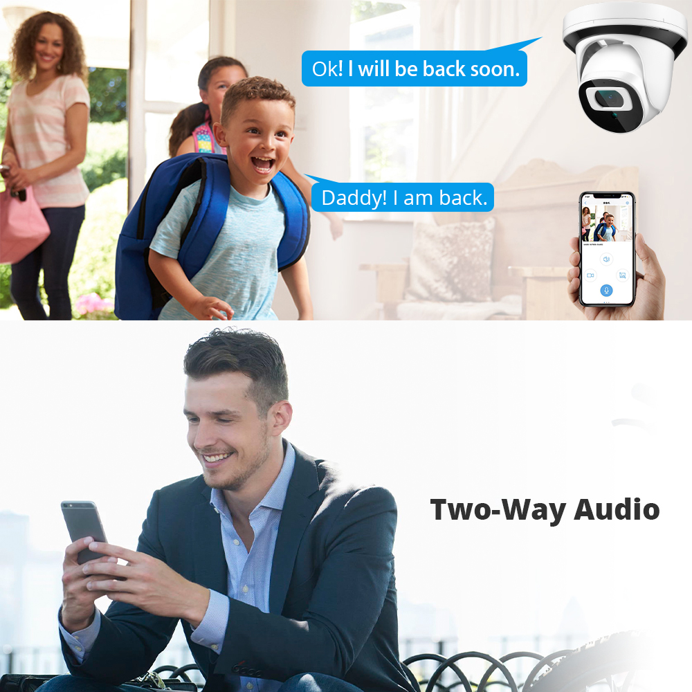 4MP IP Wifi Camera Wi-Fi 2MP 1 - Home Security Beams avaliação e preço