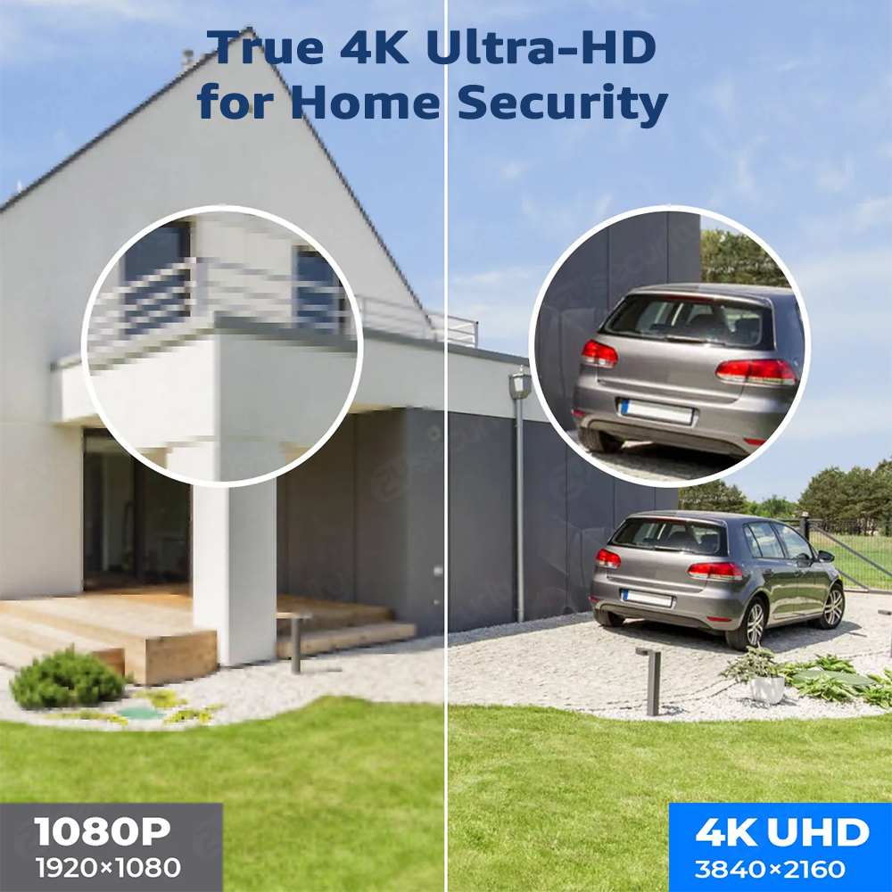 4K PoE Security Camera System  - Home Security Outdoor Camera System avaliação e preço