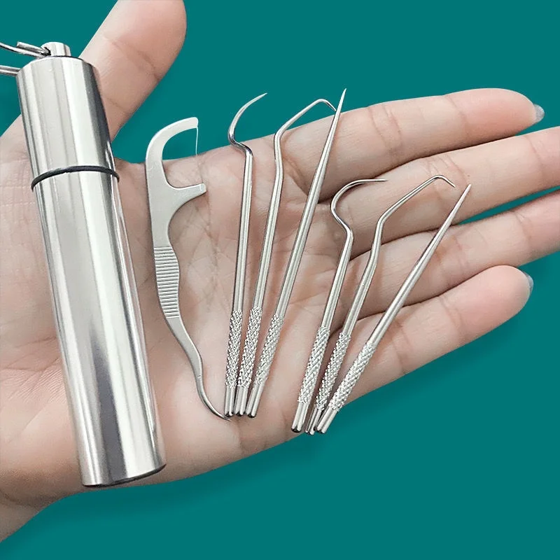 Stainless Steel Toothpick Set  - Lock Picking Set avaliação e preço