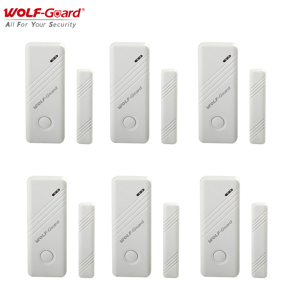 6 x Wolf-Guard Wireless Contac - Window Alarm Sensor avaliação e preço