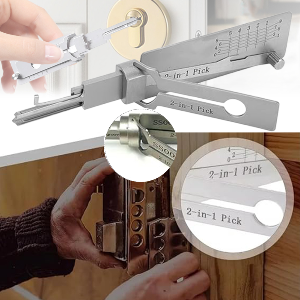 SS001 Key Decoder Stainless St - Lock Picking Set avaliação e preço
