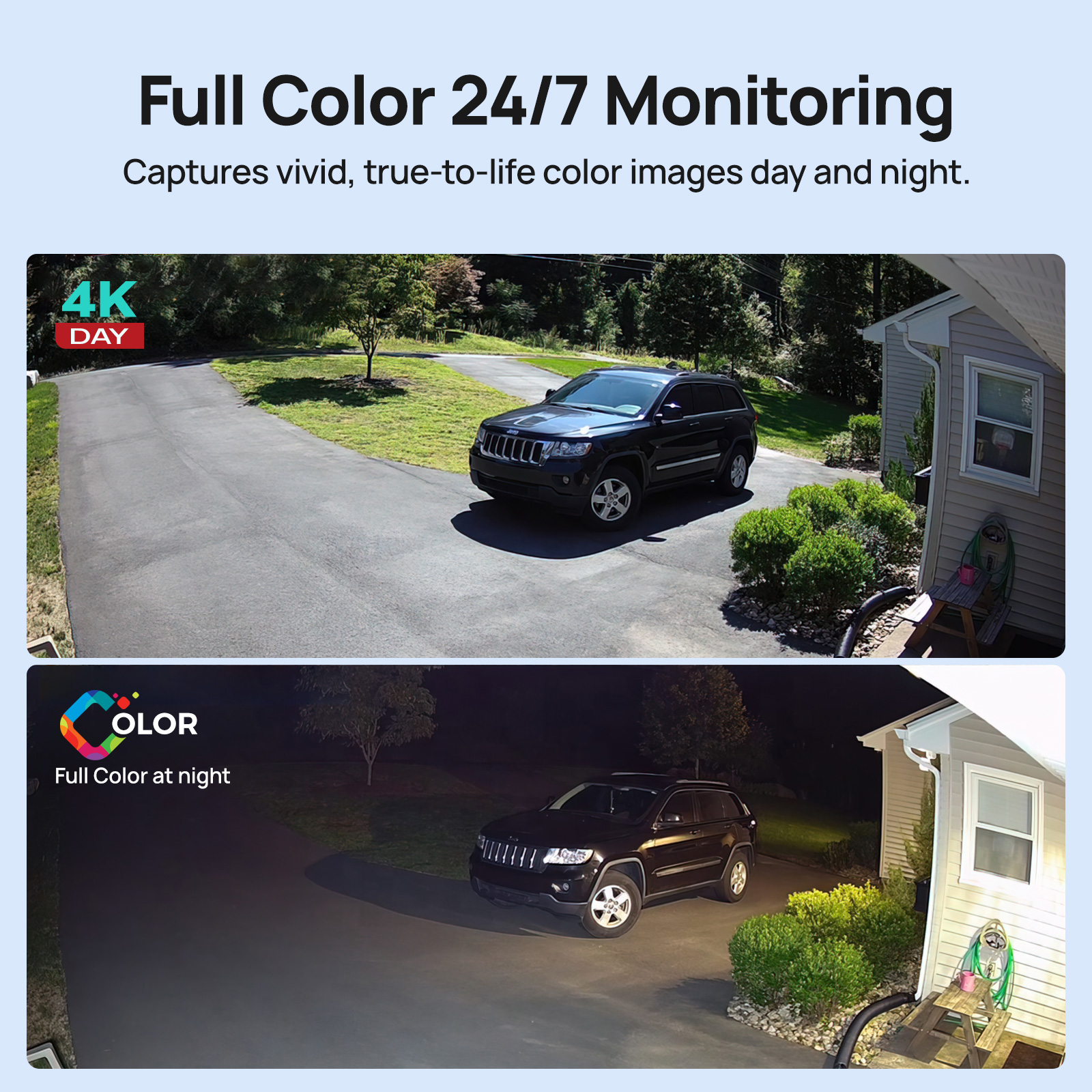 VIKYLIN Full Colo 8MP HD IP Se - Home Security Service avaliação e preço