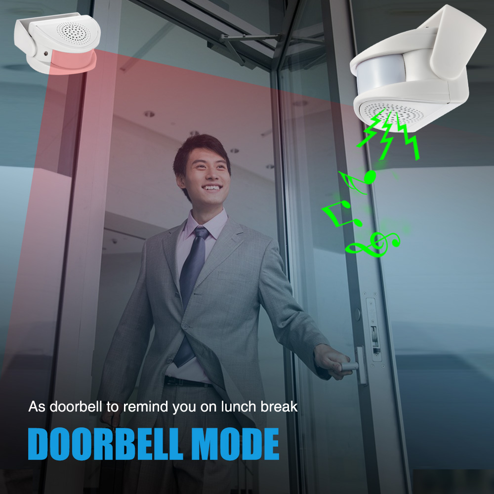 32 Songs Welcome Infrared Chim - Home Security Gate avaliação e preço