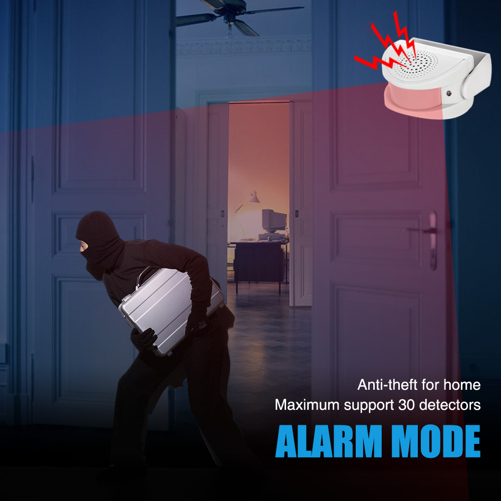 32 Songs Welcome Infrared Chim - Home Security Gate avaliação e preço