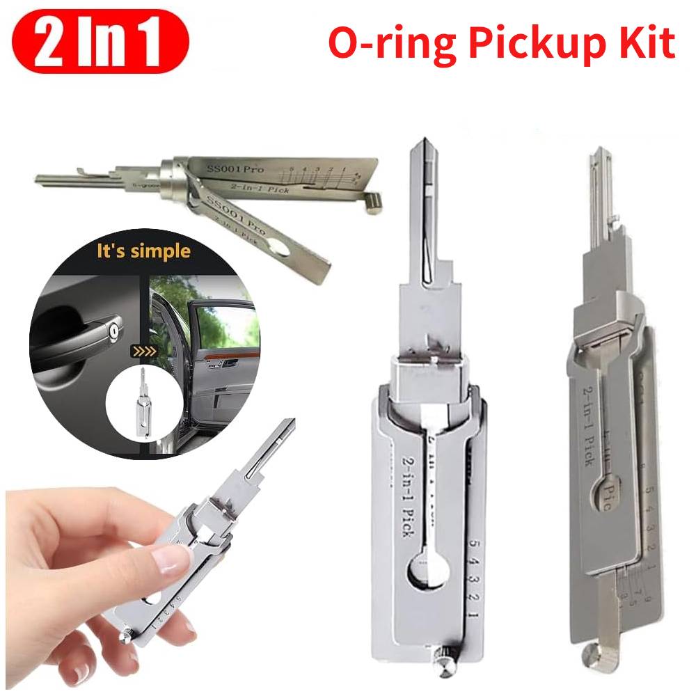 SS001 pro Stainless Steel Key  - Lock Picking Set avaliação e preço