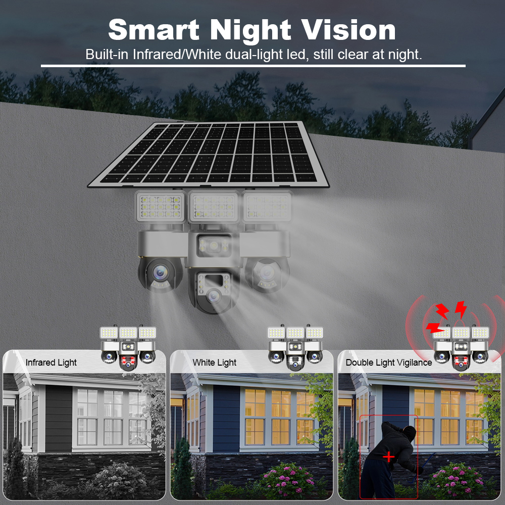 4G Sim Card Camera With Solar  - Home Security Outdoor Camera System avaliação e preço