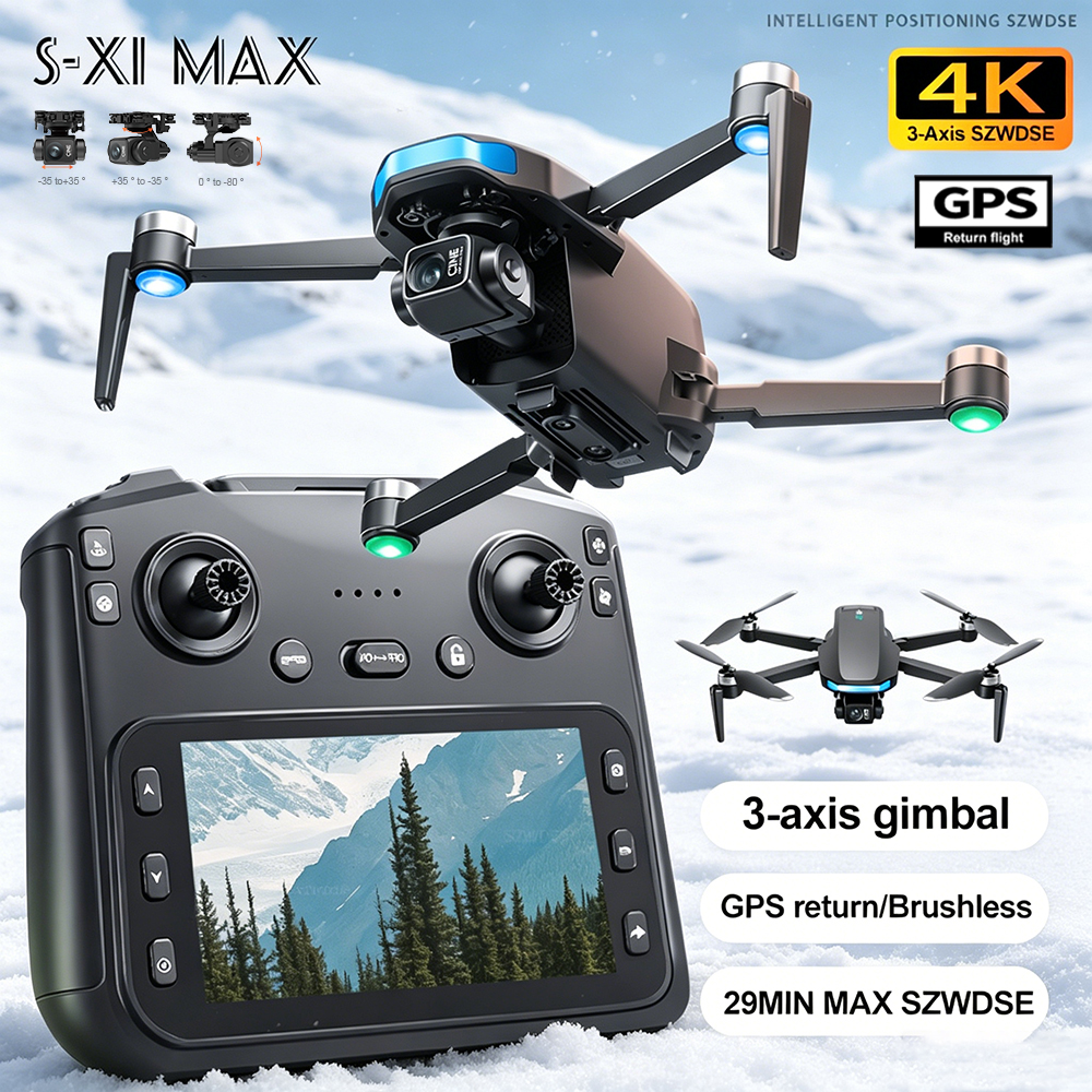 New S-X1 MAX Drone GPS 8K Prof - Home Security Cameras Outdoor avaliação e preço