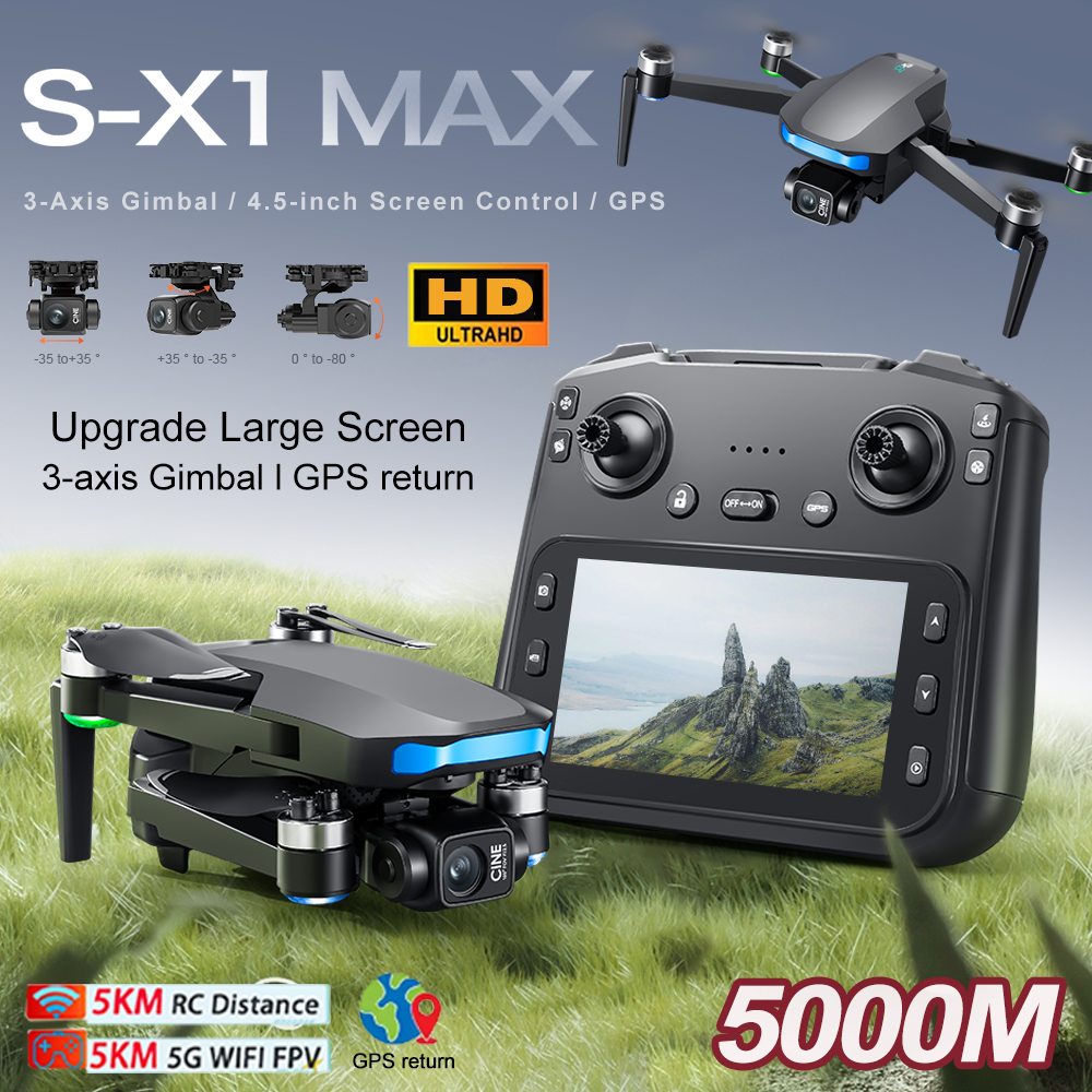 New S-X1 MAX Drone GPS 8K Prof - Home Security Cameras Outdoor avaliação e preço