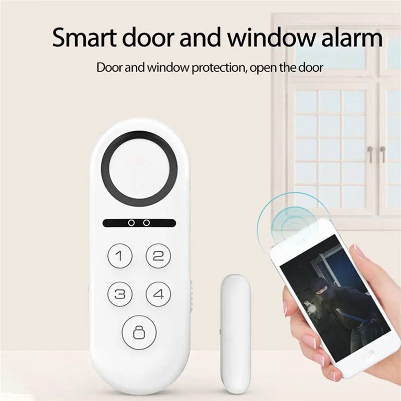 Tuya Smart Door Window Alarm S - Window Alarm Sensor avaliação e preço