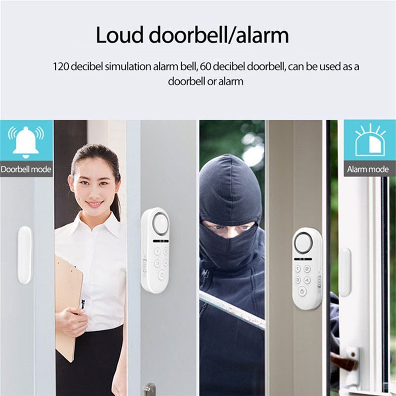 Tuya Smart Door Window Alarm S - Window Alarm Sensor avaliação e preço