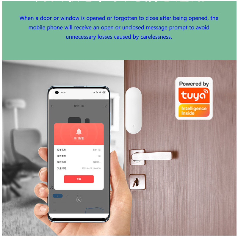 Low Power Reminder APP Control - Window Alarm Sensor avaliação e preço