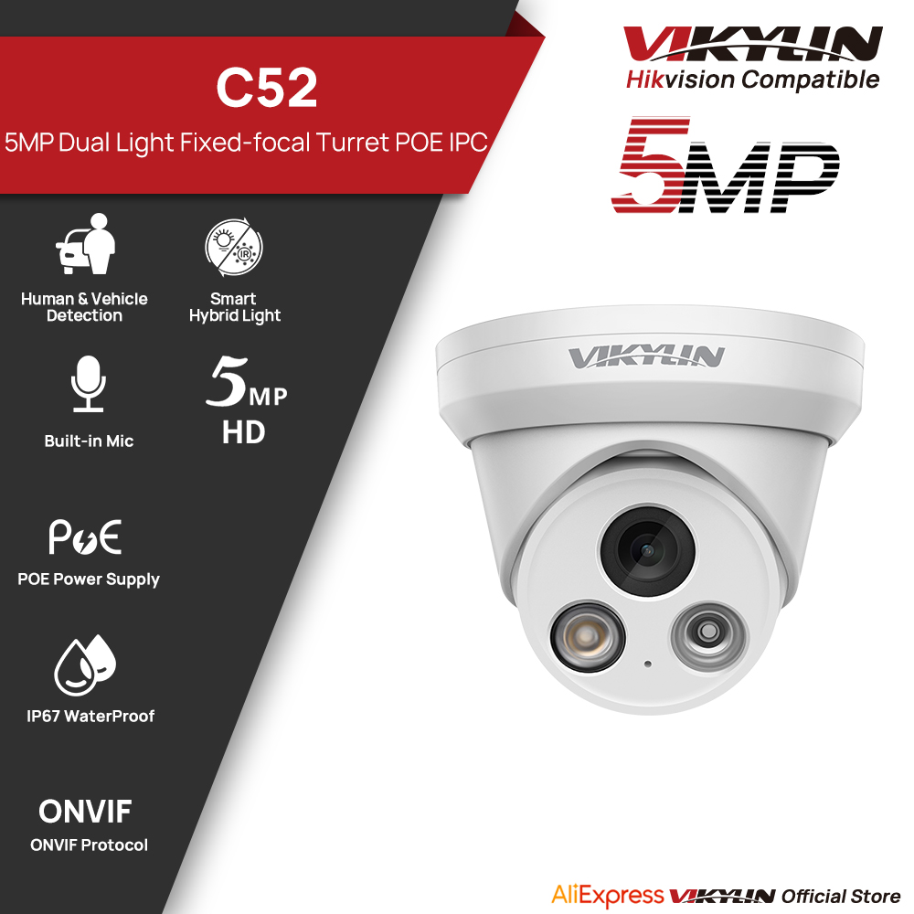 VIKYLIN 5MP Smart Dual Light I - Home Security Service avaliação e preço
