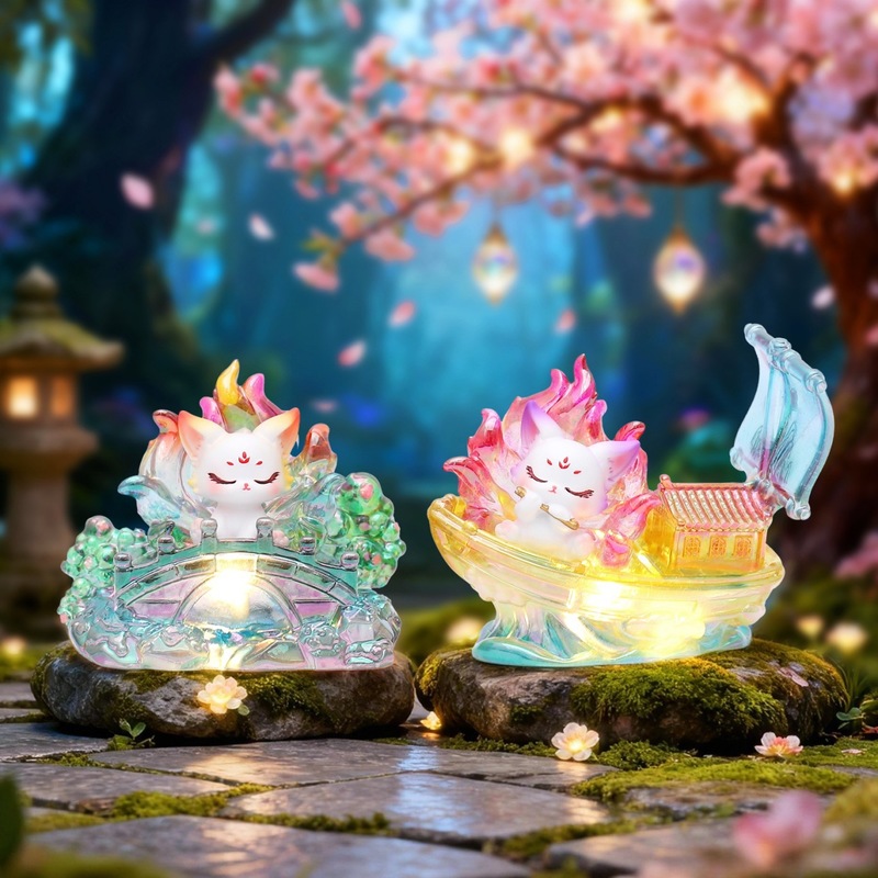 Nine Tailed Fox Blind Box Seri - Home Security Packages avaliação e preço