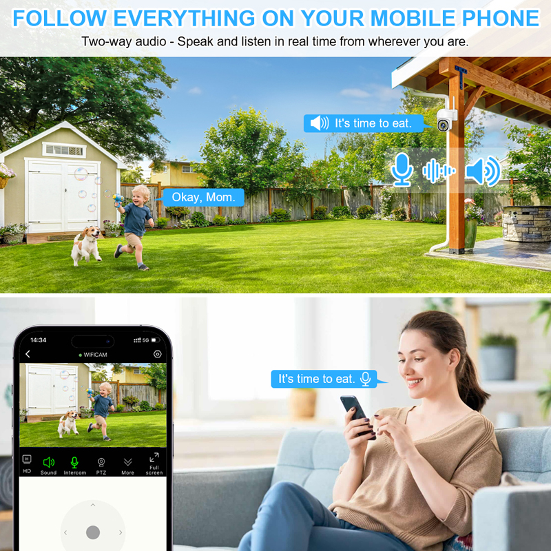 Smar 3MP Wireless CCTV Securit - Home Security Services avaliação e preço