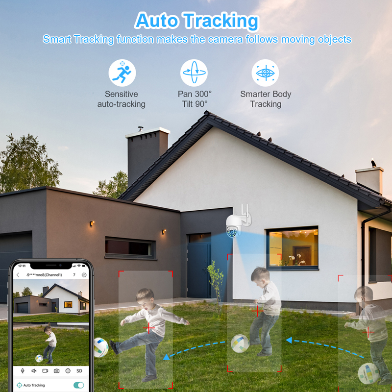 Smar 3MP Wireless CCTV Securit - Home Security Services avaliação e preço