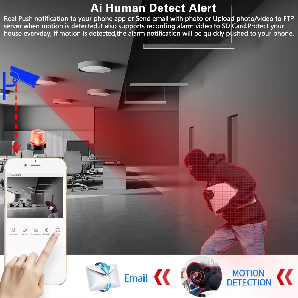 5MP 16PCS AHD Security Camera  - Home Security Outdoor Camera System avaliação e preço