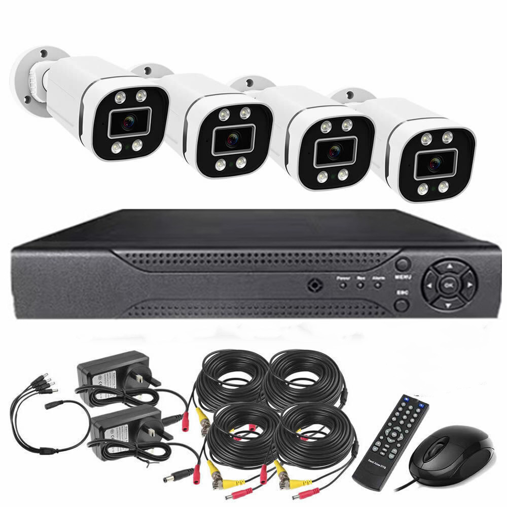 4CH 8CH AHD 2MP 5MP AHD Outdoo - Home Security Outdoor Camera System avaliação e preço