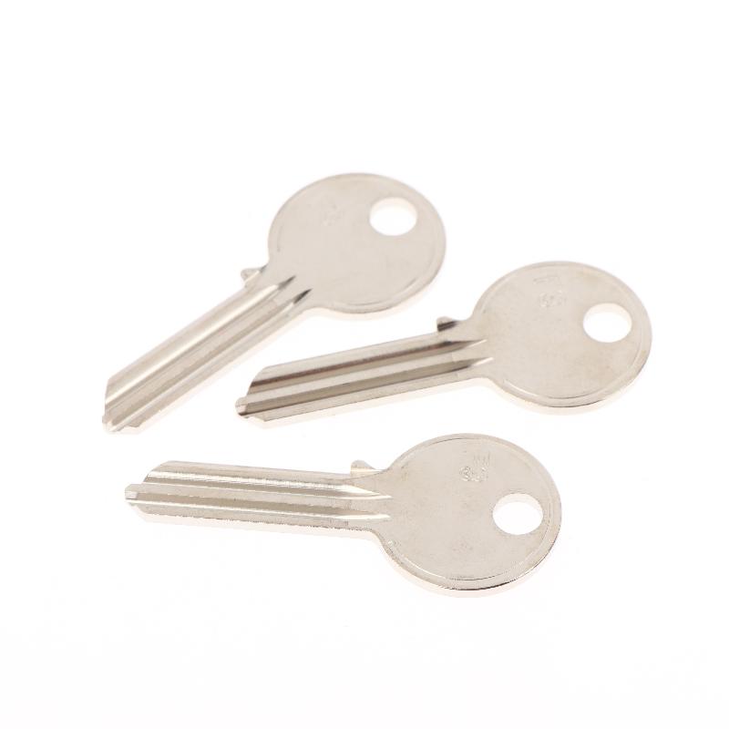 10Pcs F3 Double Slot Key Blank - Home Security Gate avaliação e preço