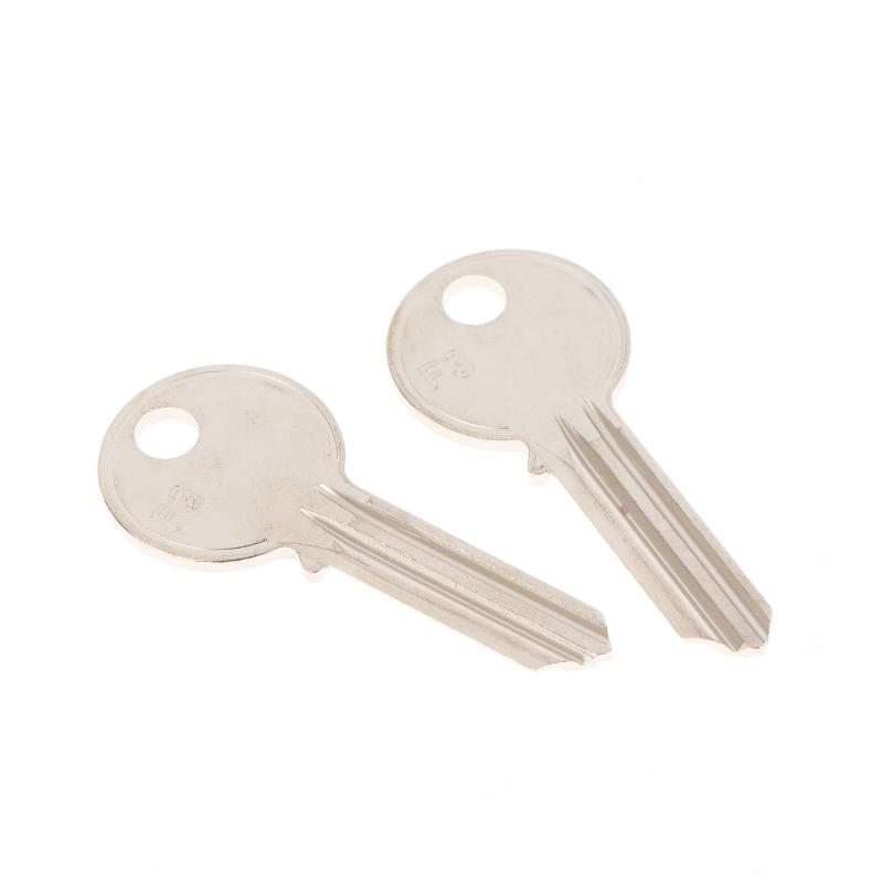 10Pcs F3 Double Slot Key Blank - Home Security Gate avaliação e preço