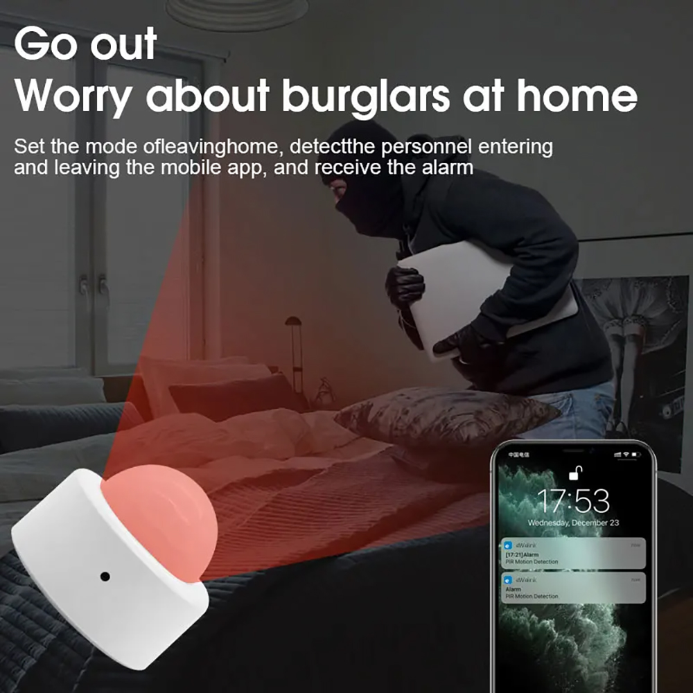 COOLO Zigbee 3.0 PIR Motion Se - Home Security Device avaliação e preço