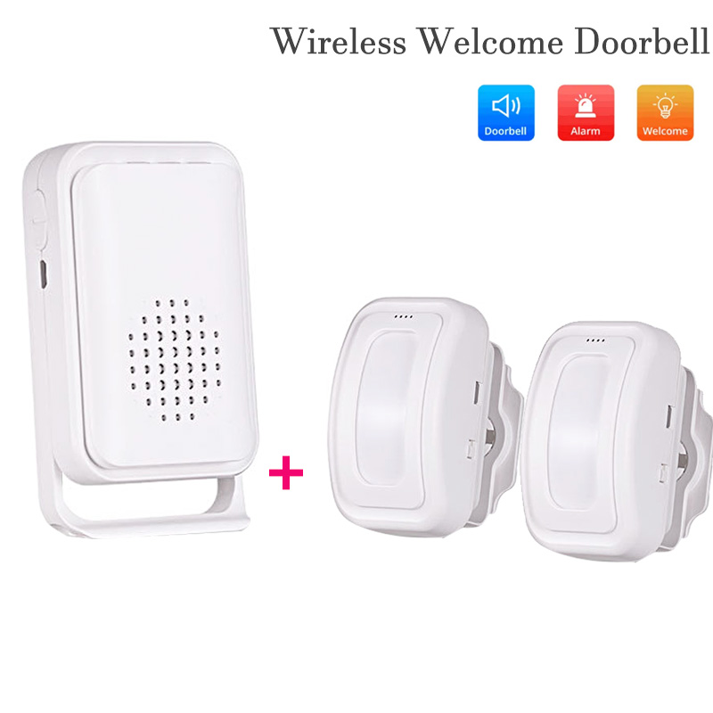 Wireless Welcome Doorbell Home - Home Security Gate avaliação e preço