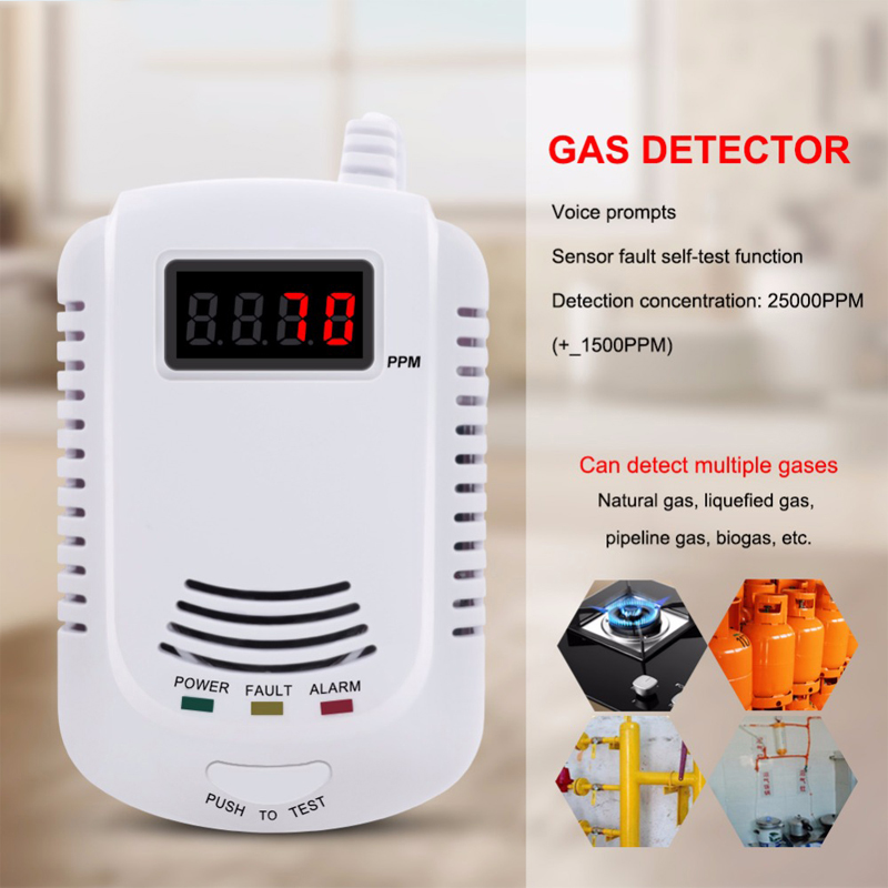 New CO Leak Detector 2-in-1 Ca - Home Security Device avaliação e preço