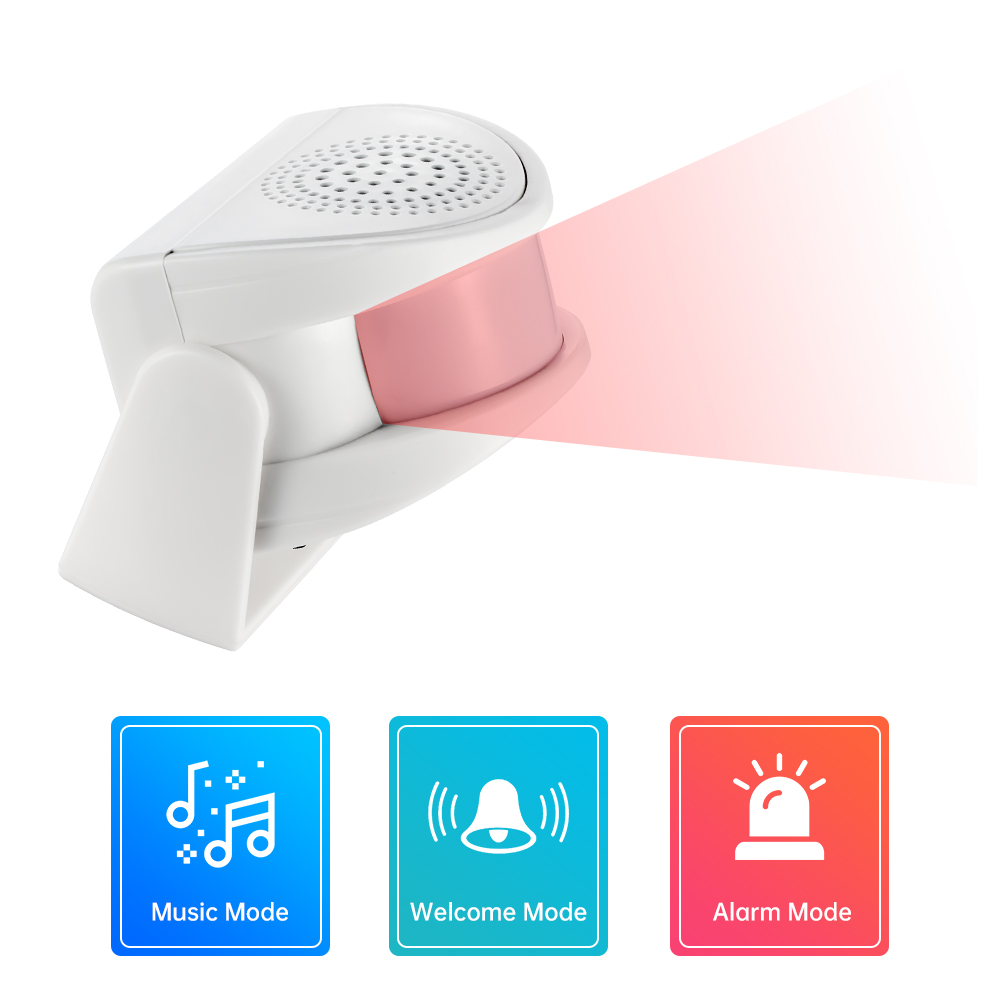 32 Songs Welcome Infrared Chim - Home Security Gate avaliação e preço