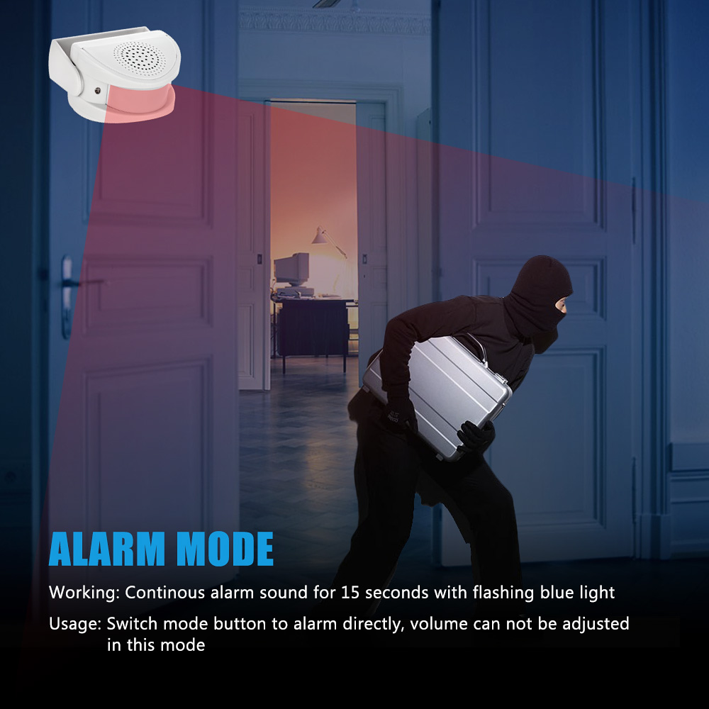 32 Songs Welcome Infrared Chim - Home Security Gate avaliação e preço